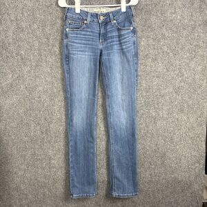Ariat Real Arrow Mr Straight Jeans Womens Size 27 Blue Maine Real Catherine